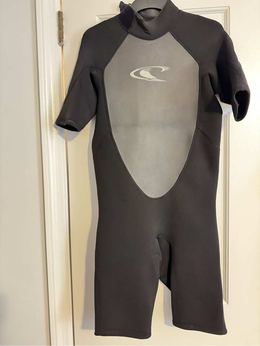 Short Sleeve Black One-Piece Wetsuit